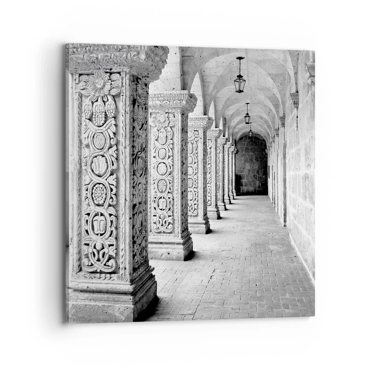 Schilderen op canvas - En waar naar toe….? - 70x70 cm