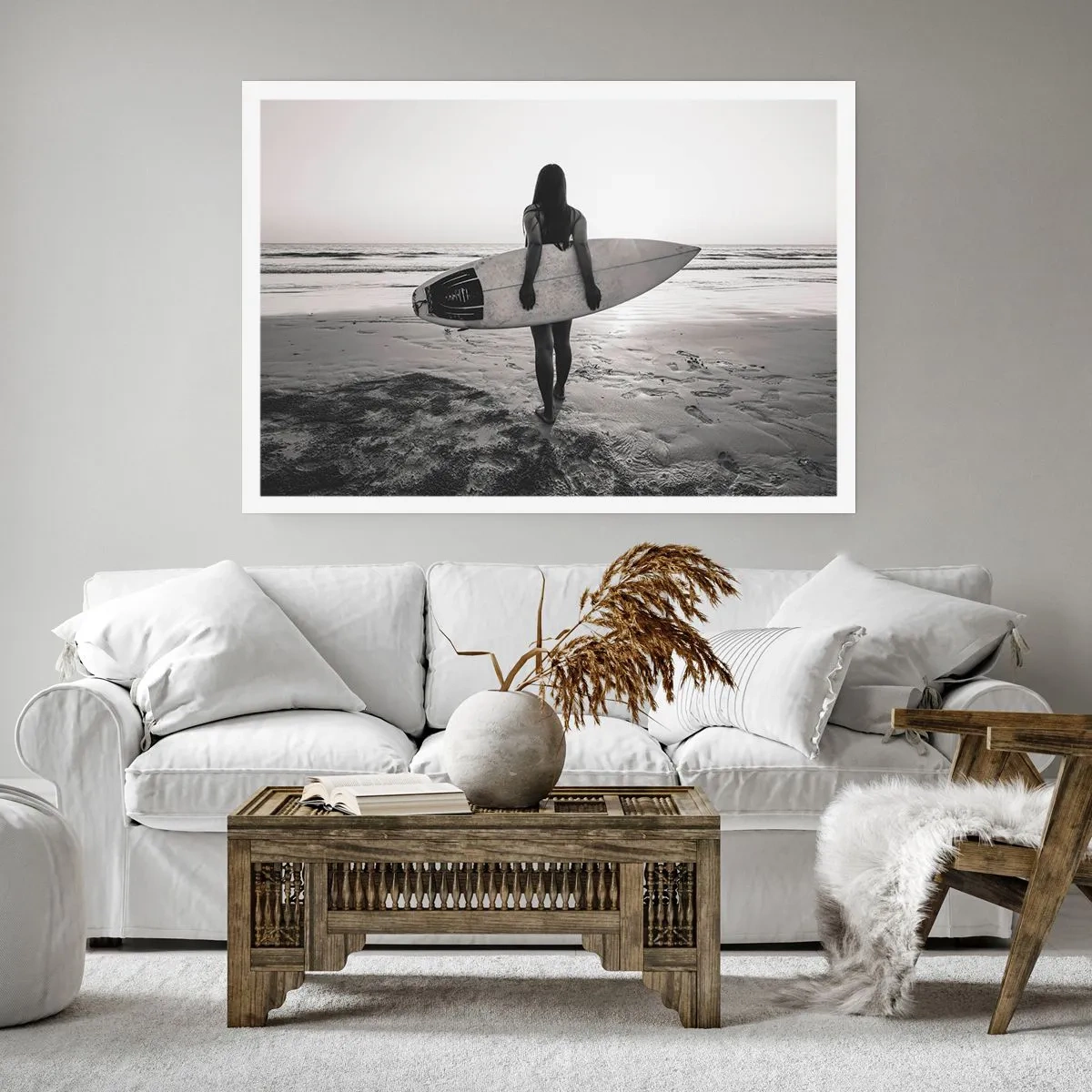 Poster - De dochter van de zeegolf - 50x40 cm