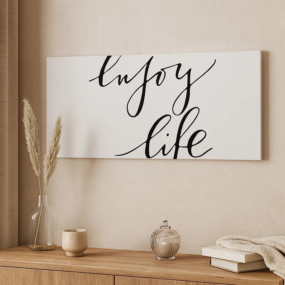 Schilderen op canvas - Niets aan toe te voegen… - 30x30 cm