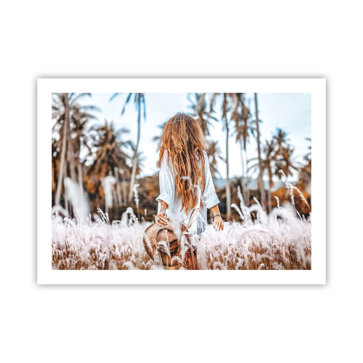 Poster - Geboren uit graspluis - 70x50 cm