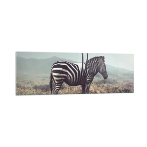Schilderen op glas - Aandacht! Gebrek - 160x50 cm