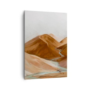 Schilderen op canvas - Naar de bron - 70x100 cm