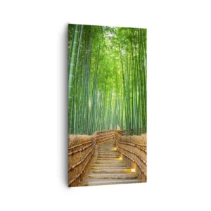 Schilderen op canvas - De essentie van de aziatische natuur - 65x120 cm