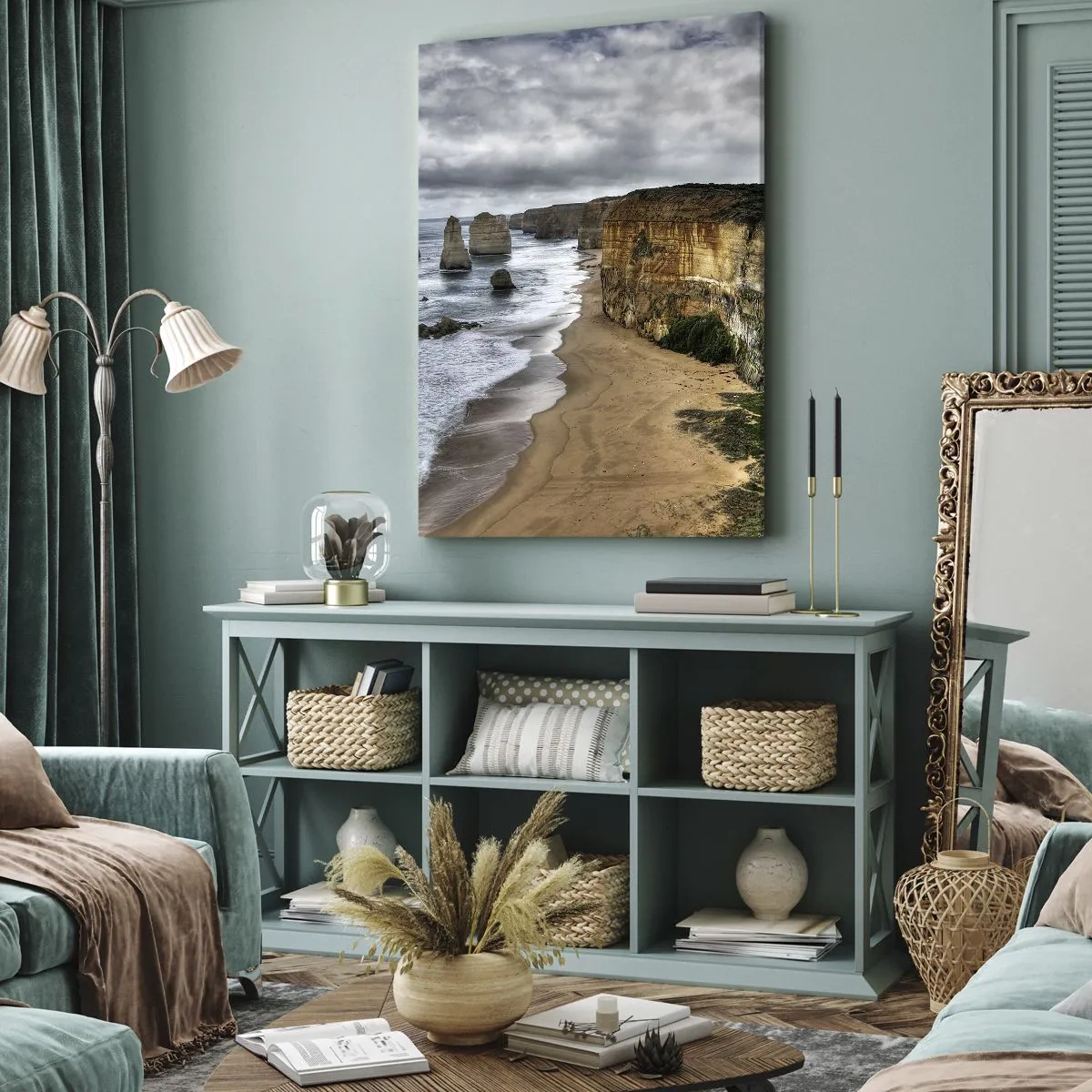 Schilderen op canvas - Rauwe schoonheid - 45x80 cm