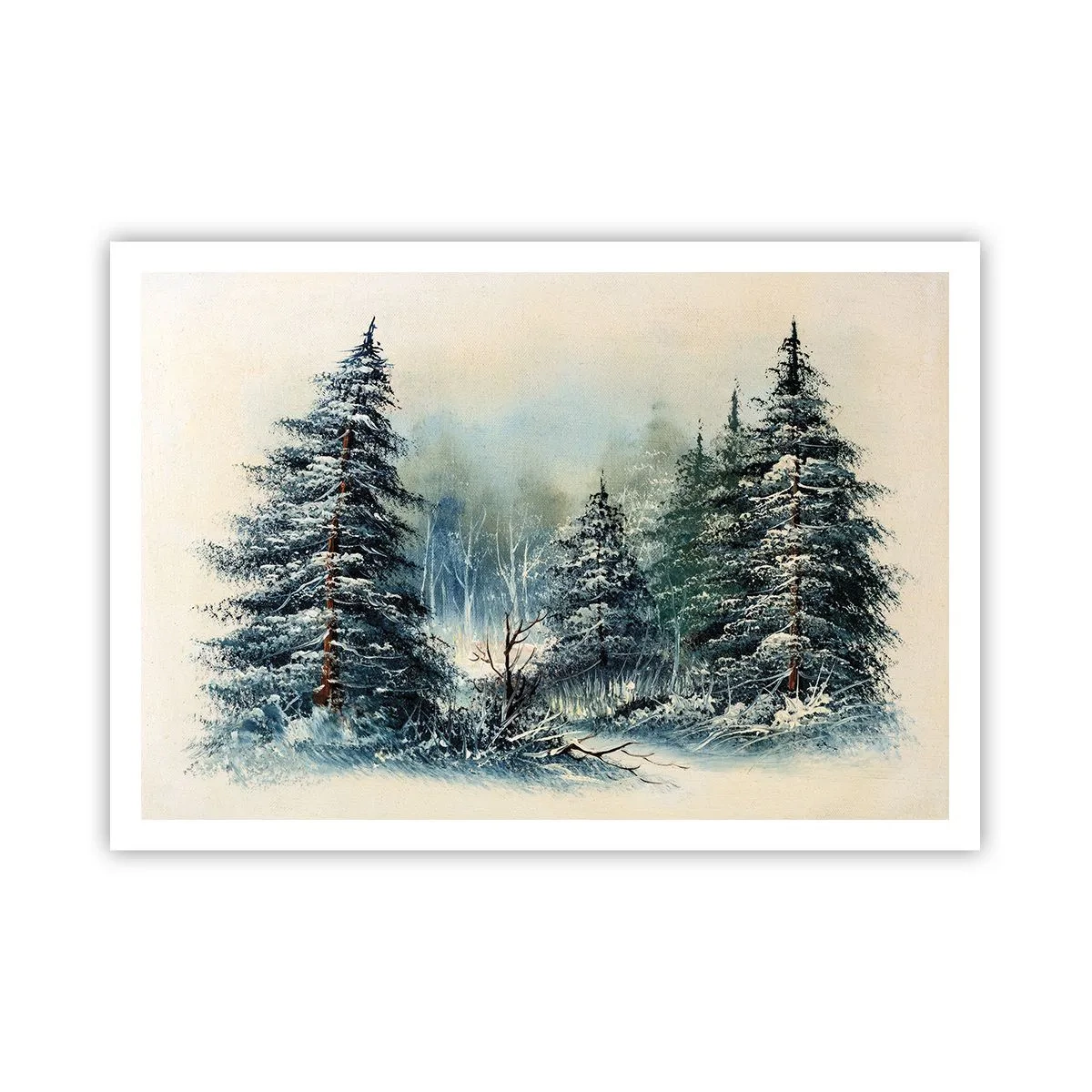 Poster - Klaar voor kerst - 100x70 cm