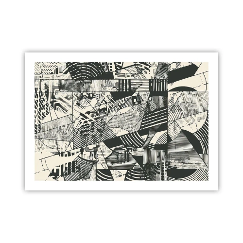Poster - De dynamiek van nu - 70x50 cm