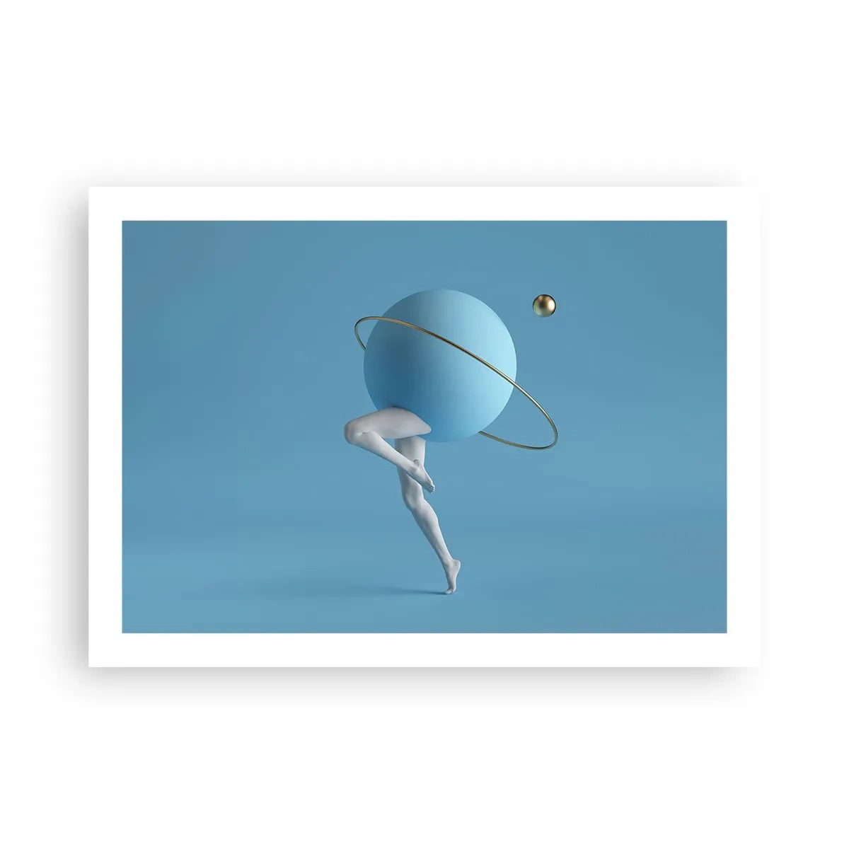 Poster - En de planeten zijn gek geworden - 70x50 cm