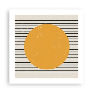 Poster - De kracht van eenvoud - 50x50 cm