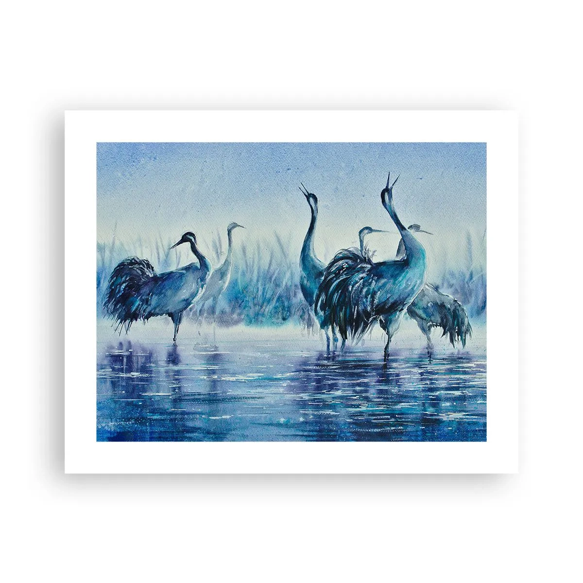 Poster - Ochtendvergadering - 50x40 cm