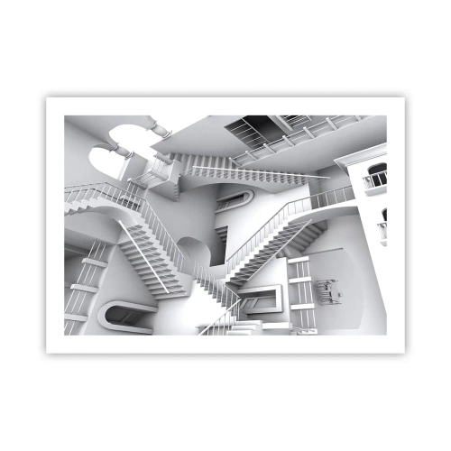 Poster - De paradoxen van de ruimte - 70x50 cm