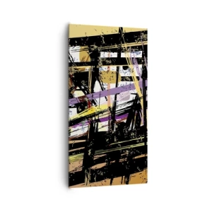 Schilderen op canvas - Een scherp snijden - 65x120 cm