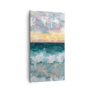 Schilderen op canvas - Water, licht, lucht - 65x120 cm