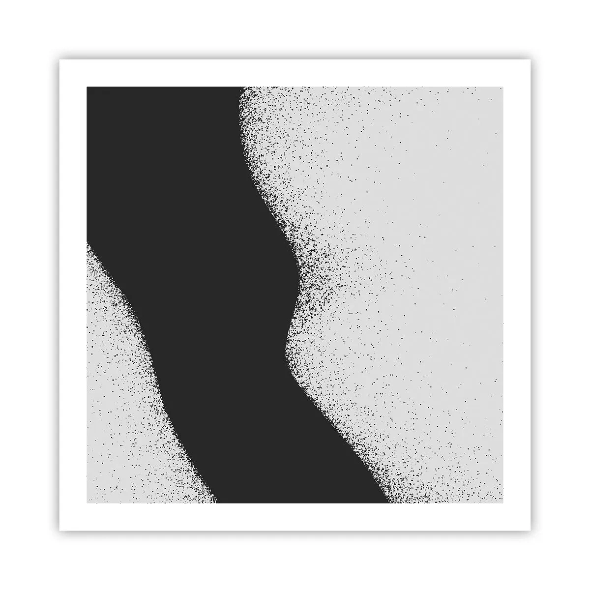 Poster - Vloeibare balans - 60x60 cm