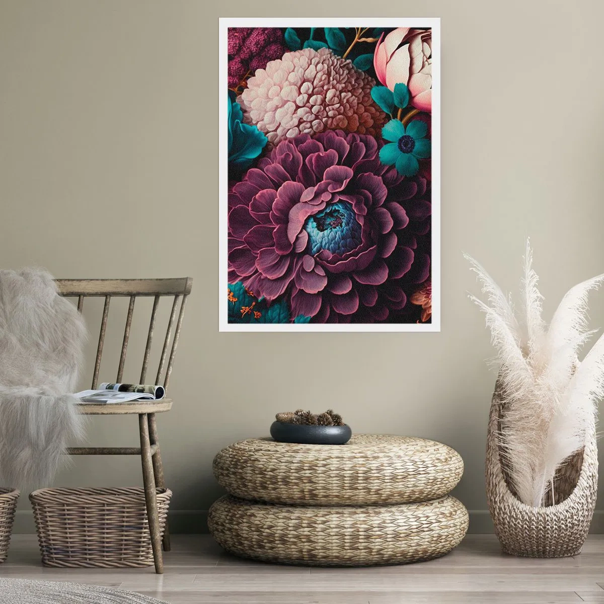 Poster - Natuur in overvloed - 40x50 cm