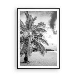 Poster in een zwarte lijst - Wanneer je verlangt naar eenzaamheid... - 70x100 cm