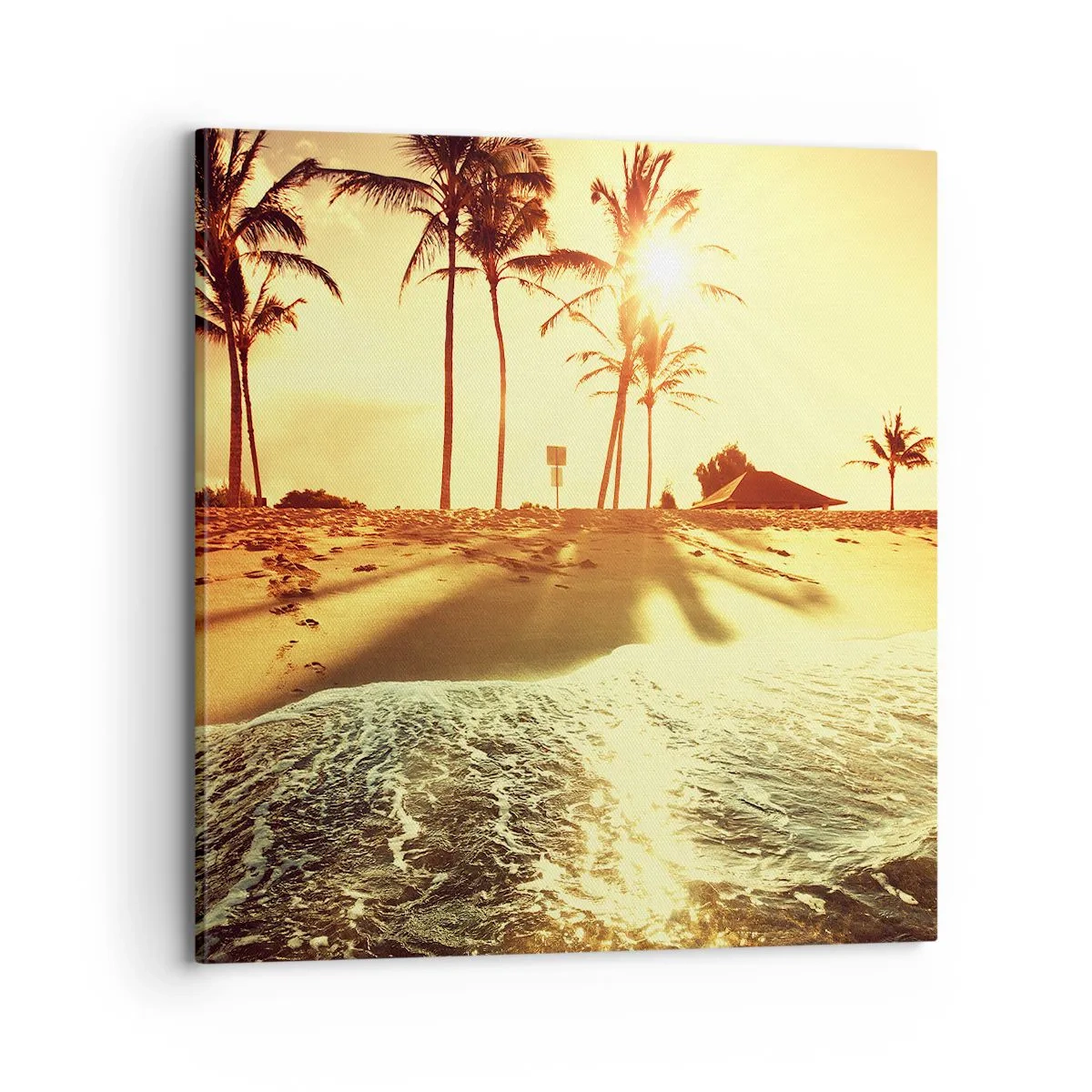 Schilderen op canvas - Californië middag - 70x70 cm
