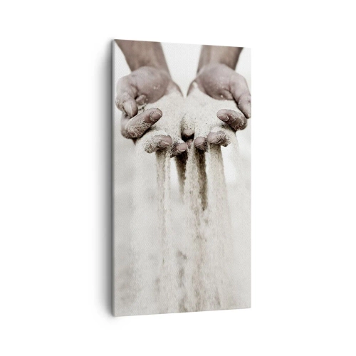 Schilderen op canvas - Met deze handen… - 45x80 cm