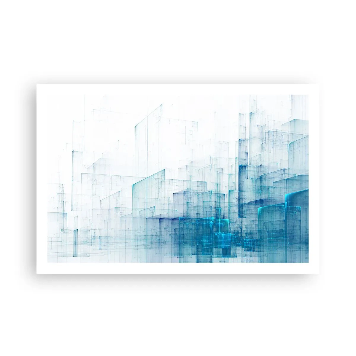 Poster - Hoe ruimte geworden is - 91x61 cm
