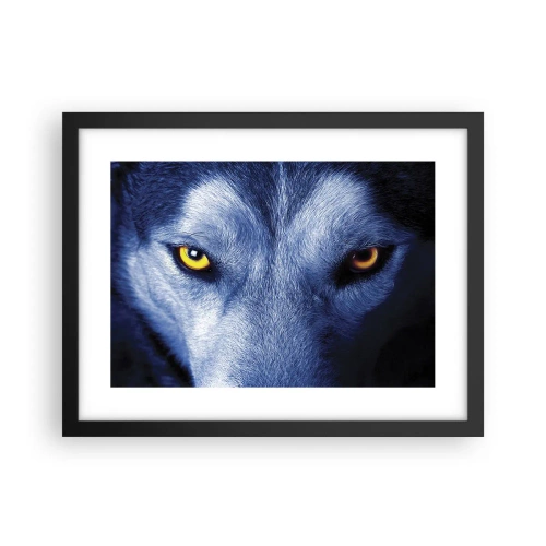 Poster in een zwarte lijst - Betoverende look - 40x30 cm