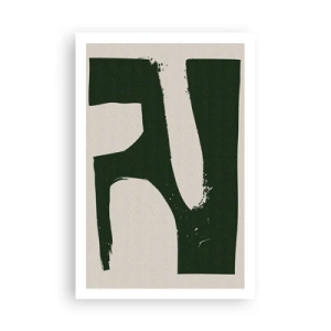 Poster - Baaien van wit - 61x91 cm