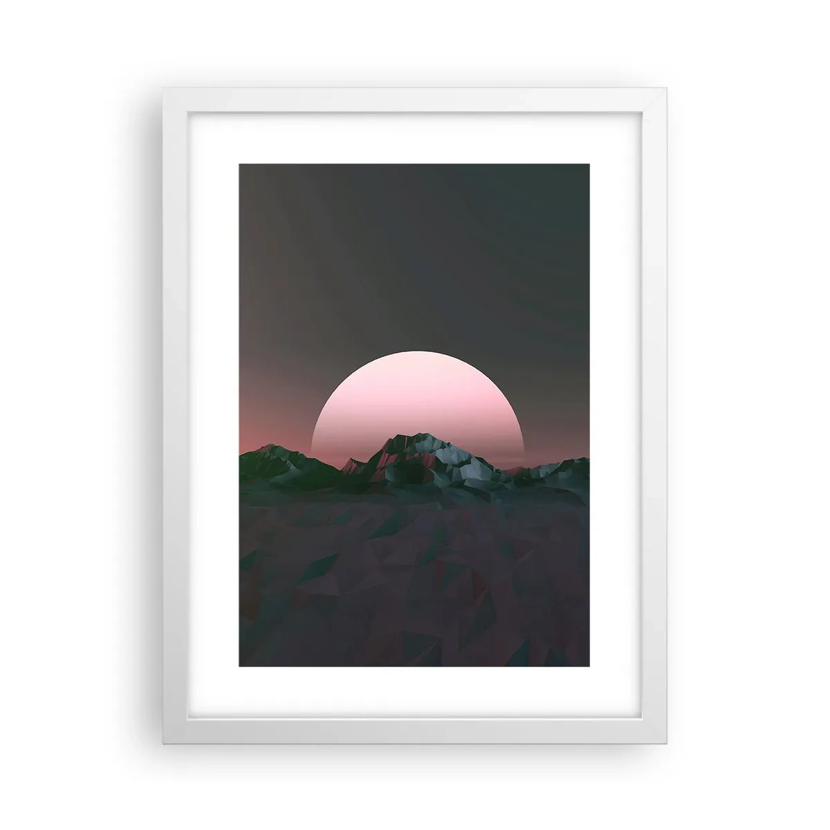 Poster in een witte lijst - In een naburig sterrenstelsel - 30x40 cm