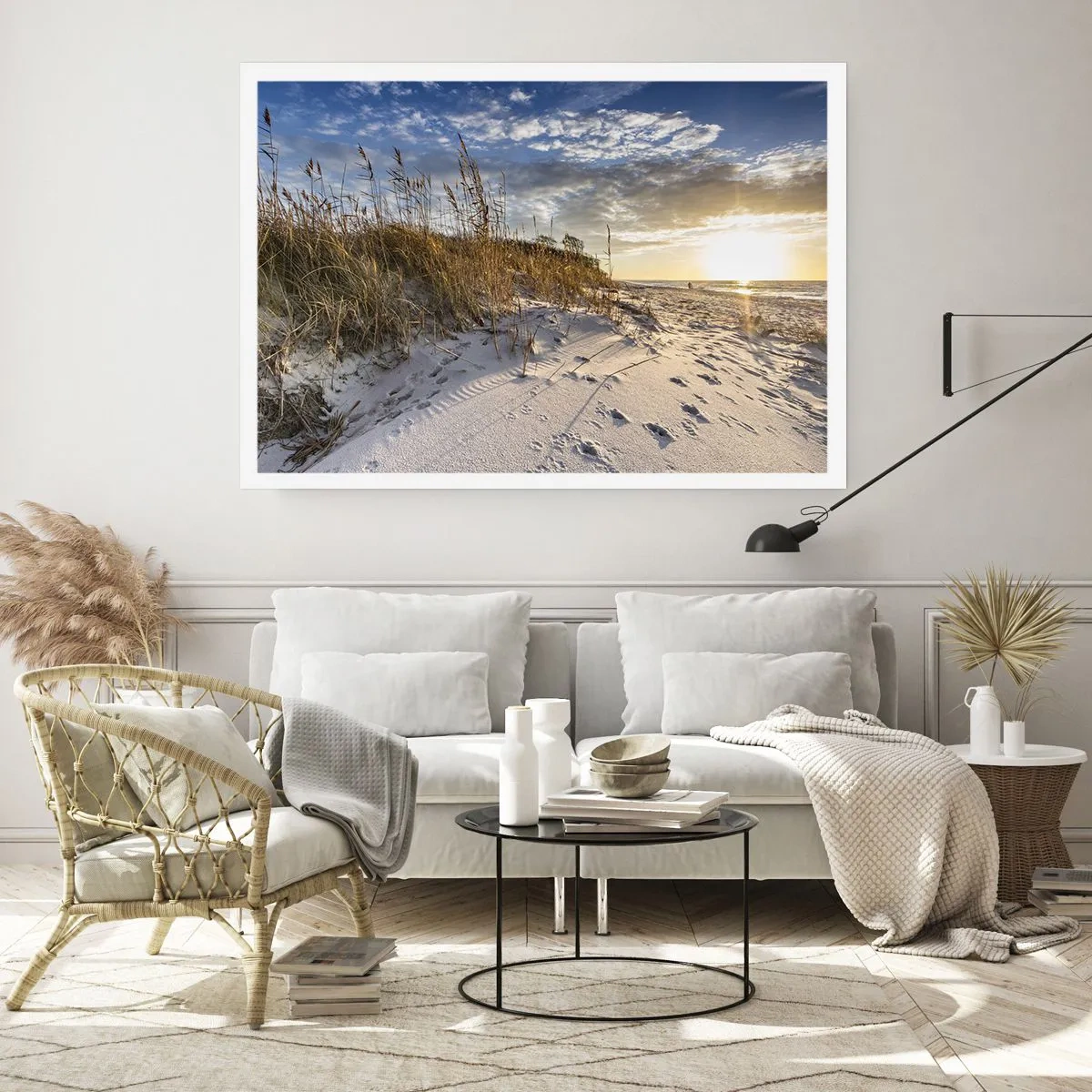 Poster - Een uitnodiging voor een wandeling - 91x61 cm