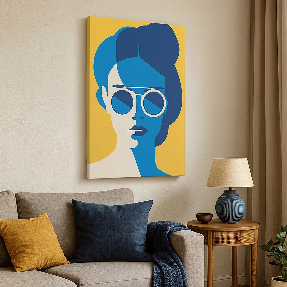 Schilderen op canvas - Vakantie-look - 50x70 cm