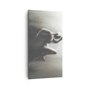 Schilderen op canvas - Niet te stopen - 55x100 cm