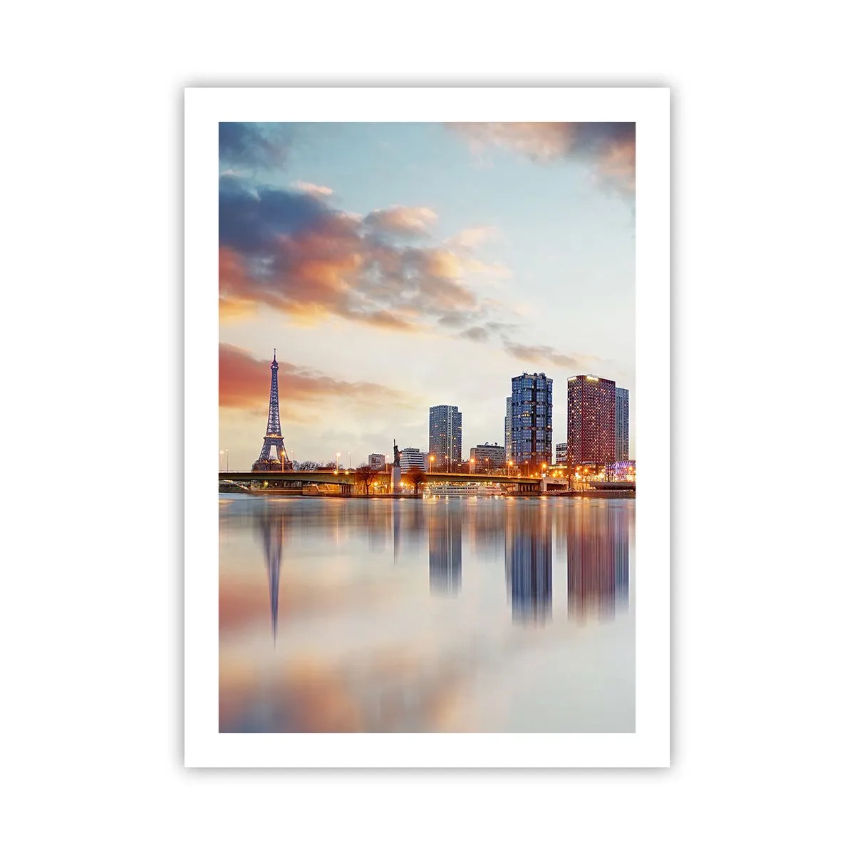 Poster - De monumentale rust van Parijs - 50x70 cm
