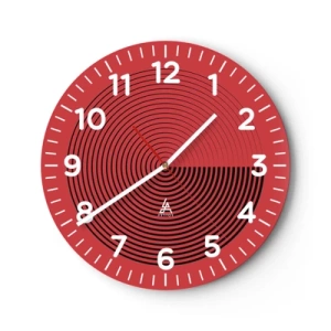 Wandklok - Klok - Circulaire beweging - 40x40 cm