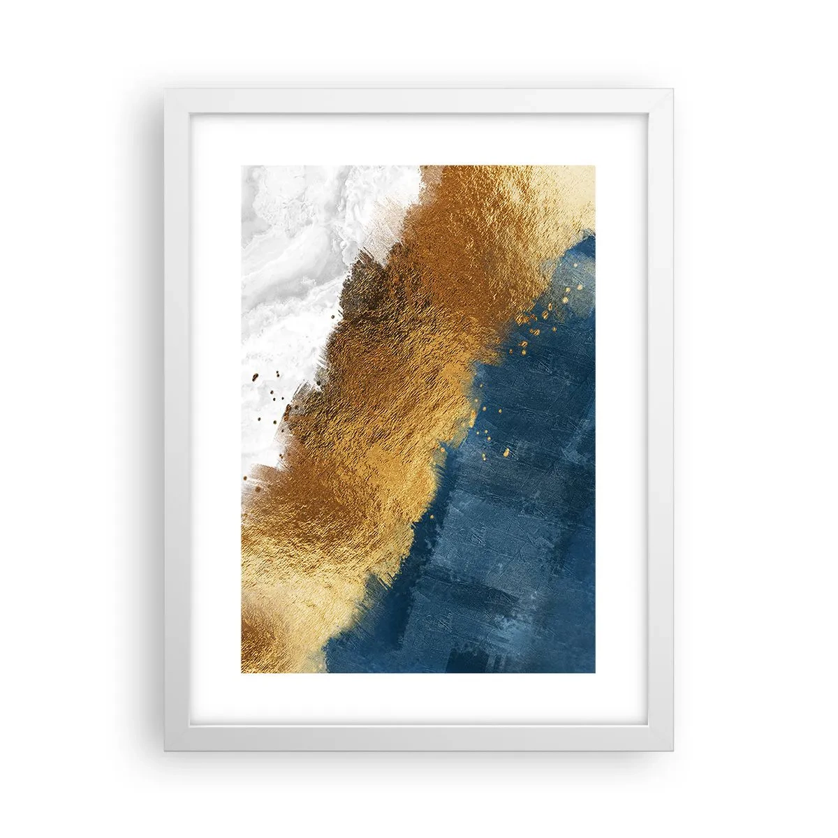 Poster in een witte lijst - De kleuren van de zomer - 30x40 cm