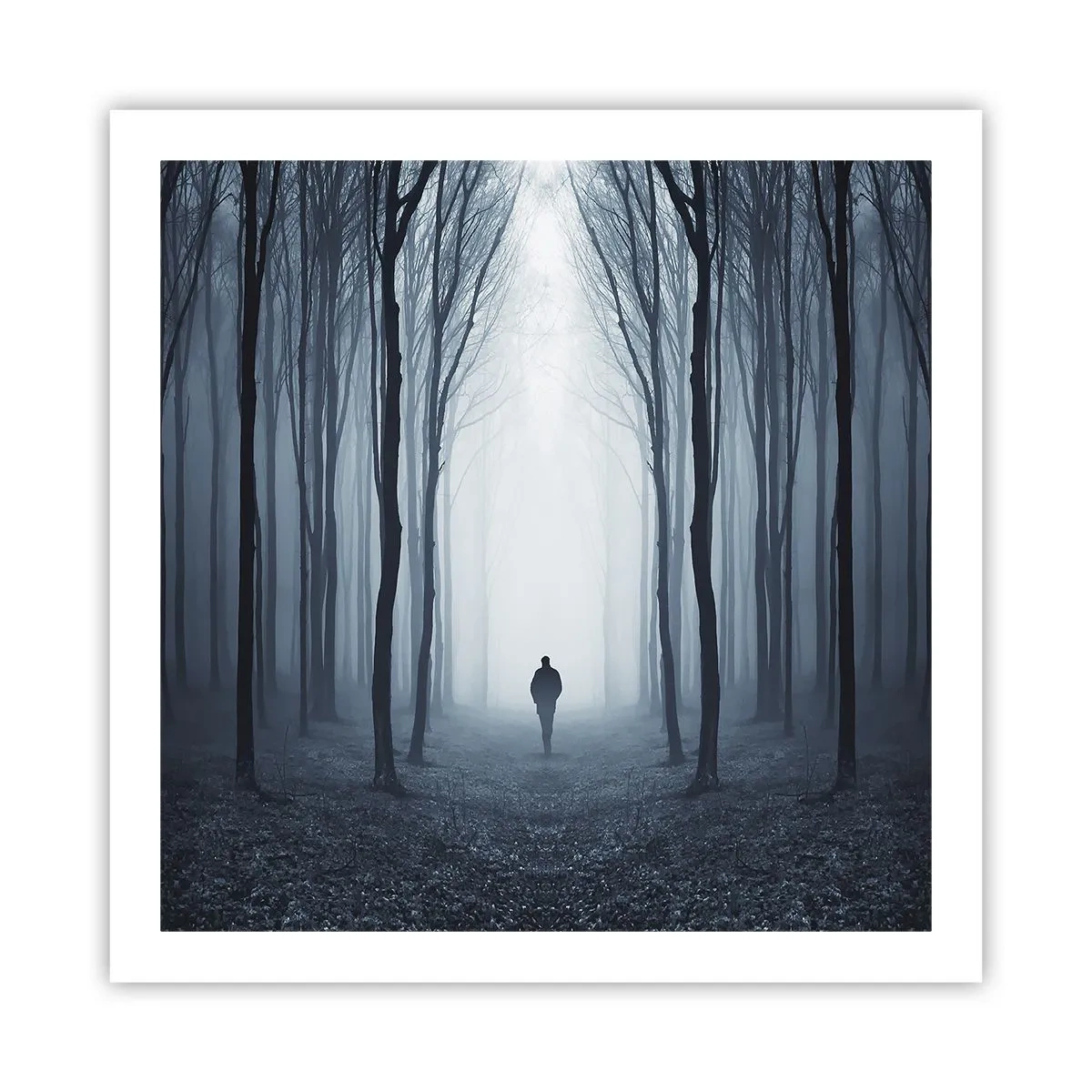 Poster - En alles is eenvoudig en duidelijk - 60x60 cm