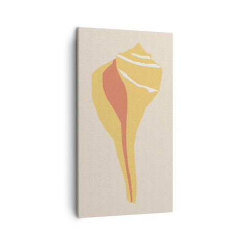 Schilderen op canvas - Organische abstractie – groei - 45x80 cm