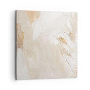 Schilderen op canvas - Pastelkleurige compositie - 60x60 cm