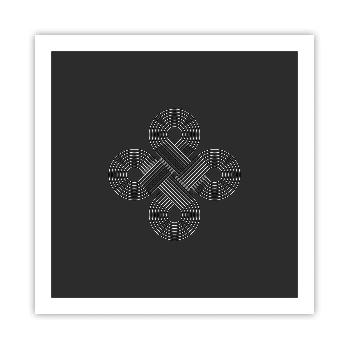Poster - In de Keltische geest - 60x60 cm