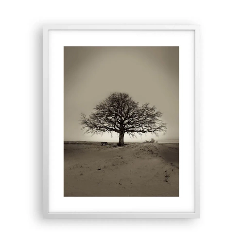 Poster in een witte lijst - Van hier tot in de eeuwigheid - 40x50 cm