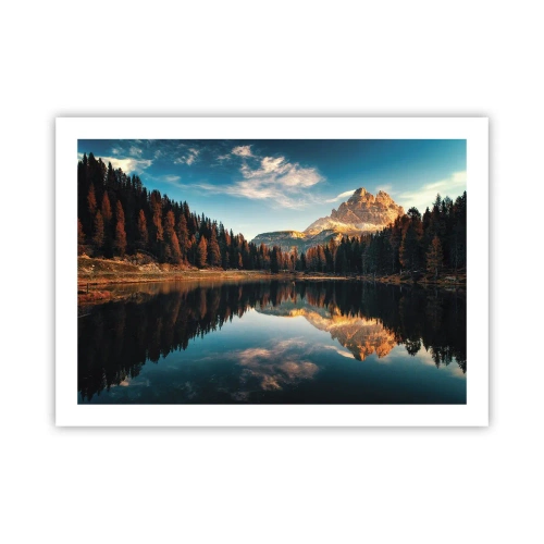 Poster - Dubbel landschap - 70x50 cm