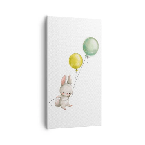 Schilderen op canvas - Ik ga ook vliegen! - 55x100 cm