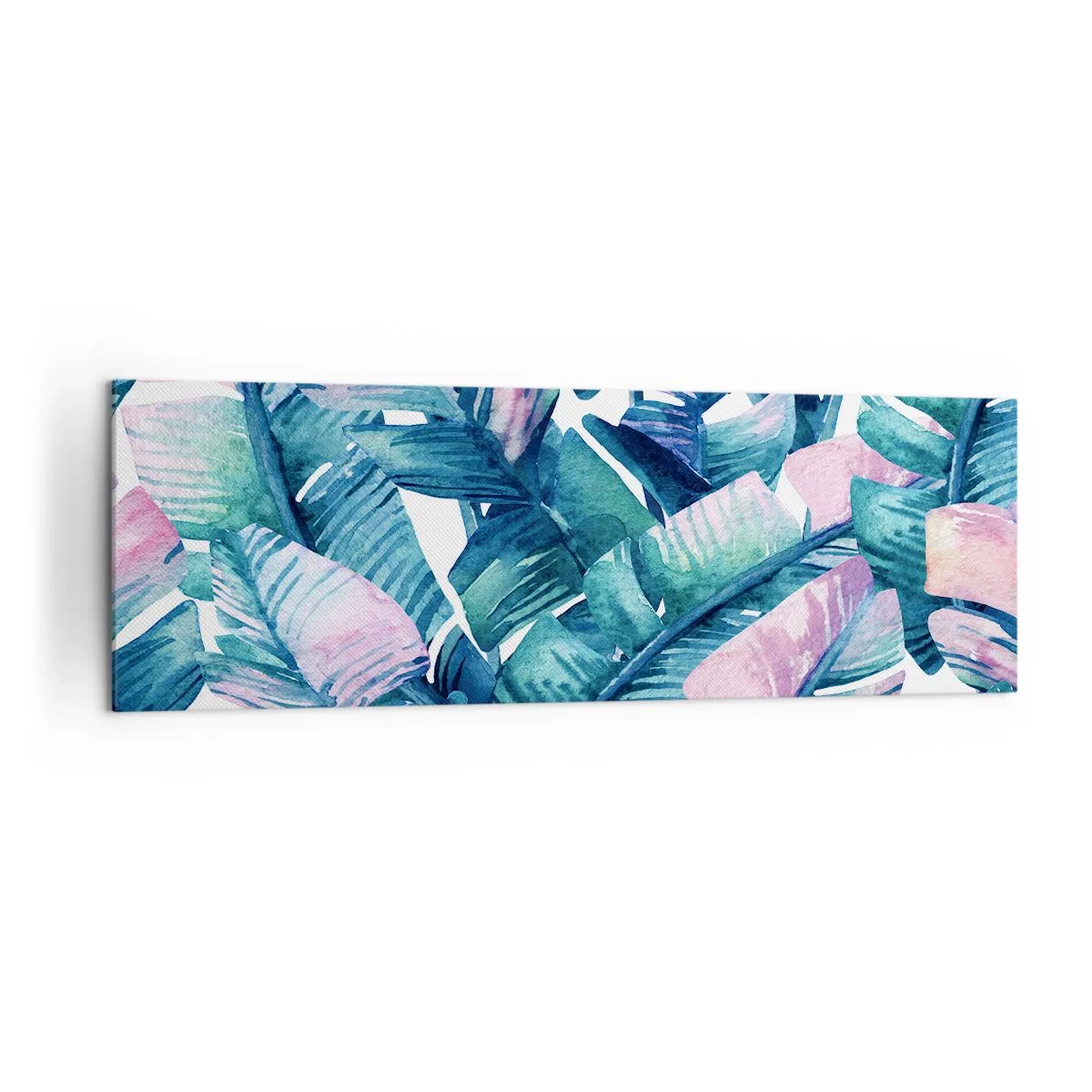 Schilderen op canvas - In een bananenboomgaard - 160x50 cm