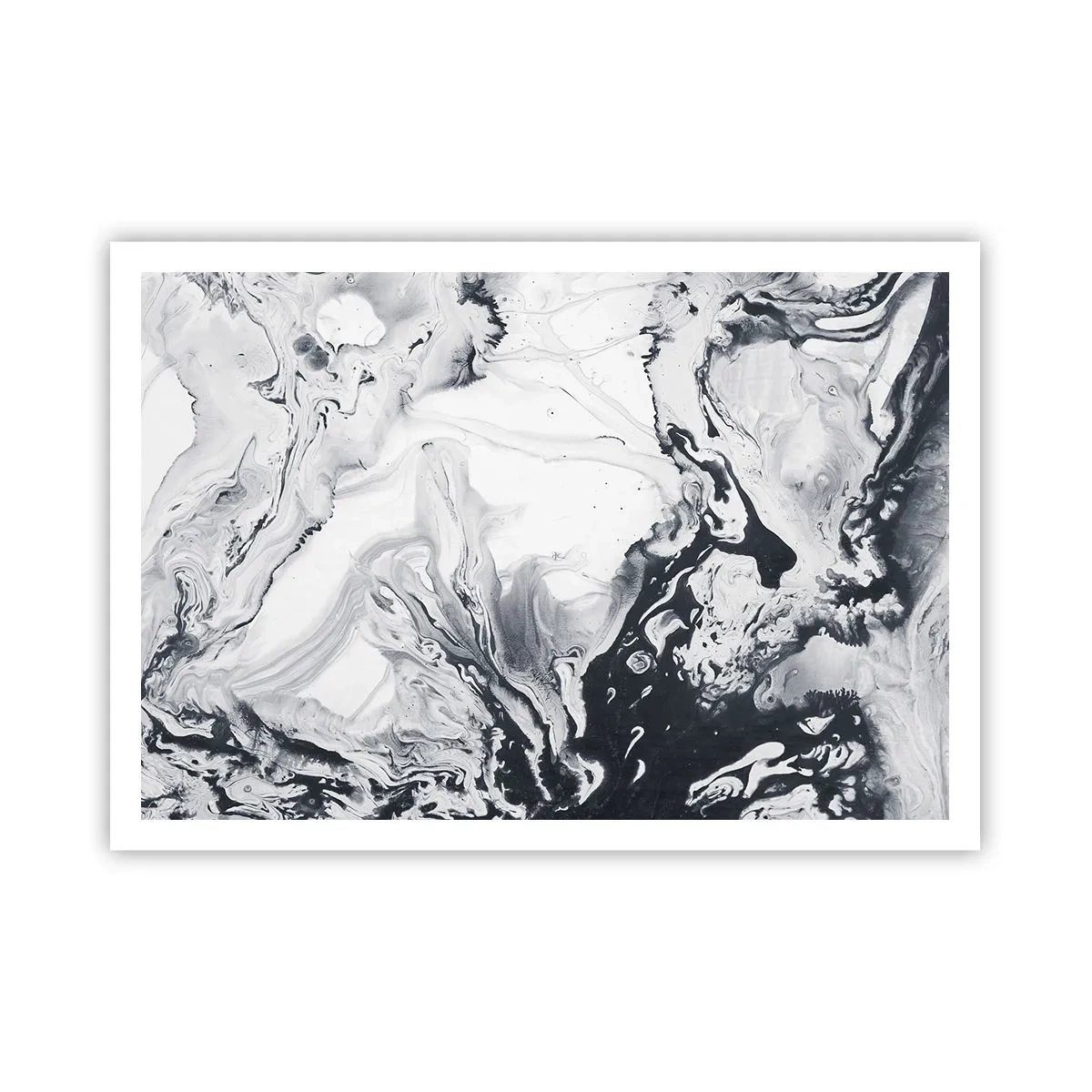 Poster - Het binnenste van de aarde - 100x70 cm