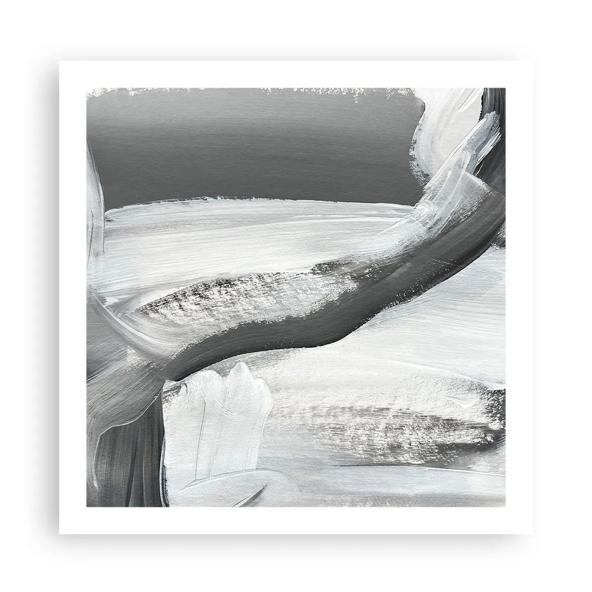 Poster - Een beslissende beweging - 60x60 cm