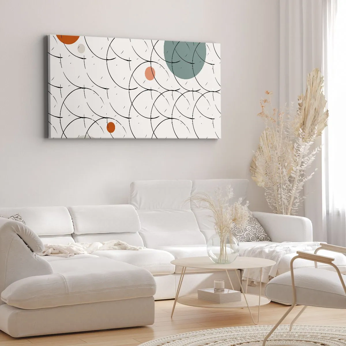 Schilderen op canvas - In de pop-art-sfeer - 100x40 cm