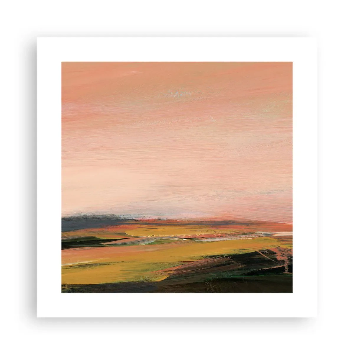 Poster - In roze tinten - 40x40 cm