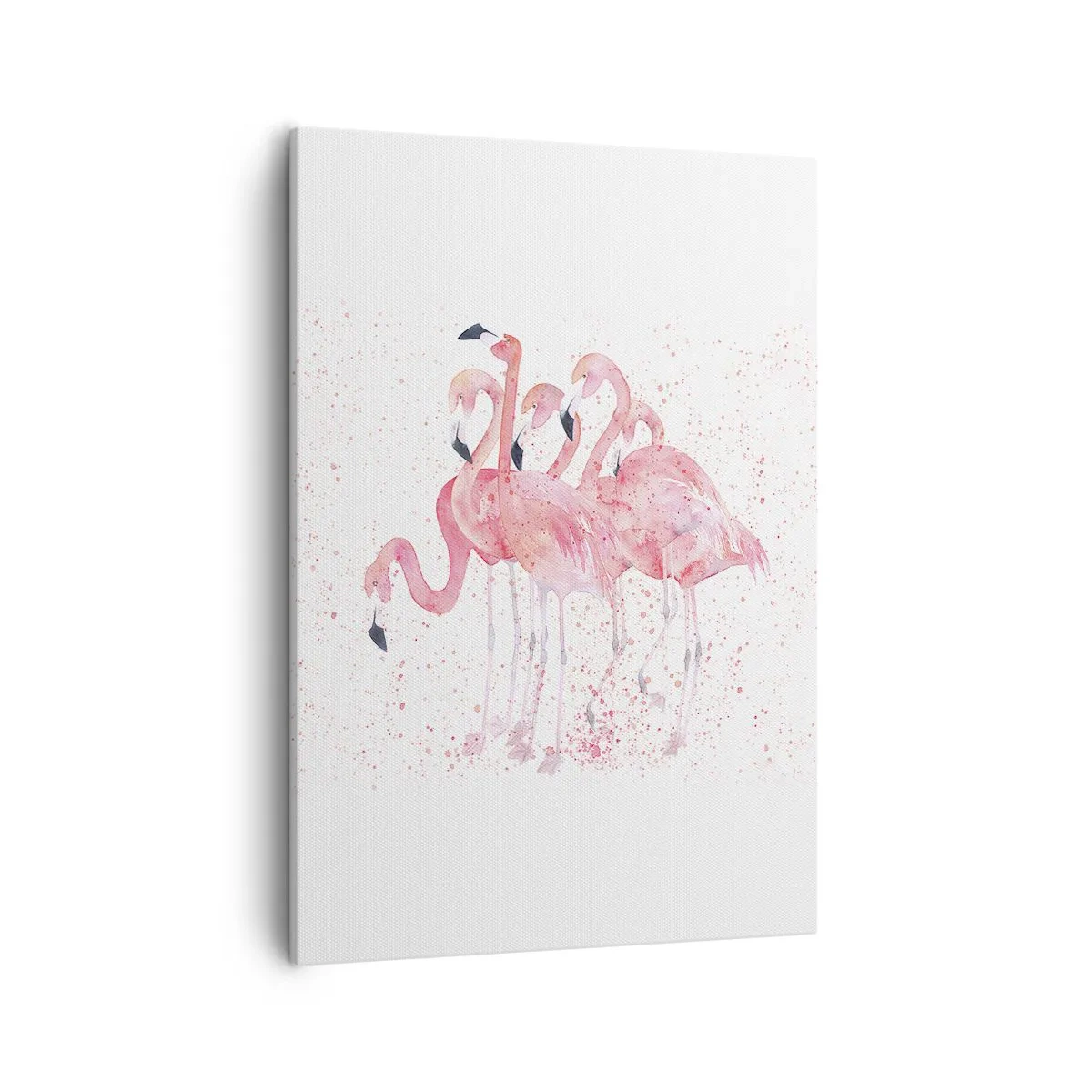 Schilderen op canvas - Roze ensemble - 50x70 cm
