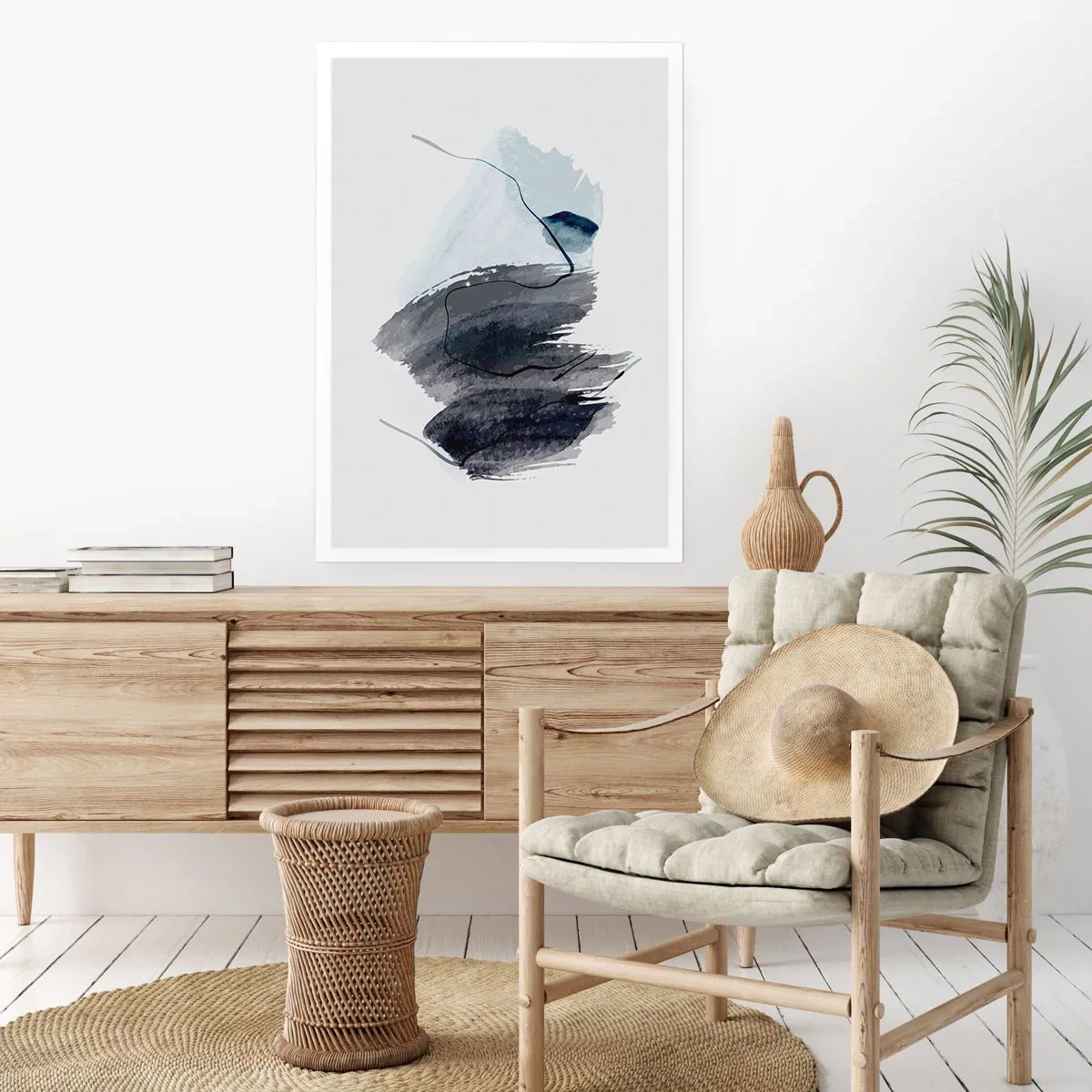 Poster - Intensiteit en beweging - 70x100 cm