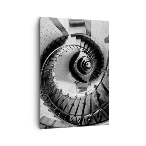 Schilderen op canvas - Hoger en hoger - 70x100 cm