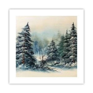 Poster - Klaar voor kerst - 40x40 cm