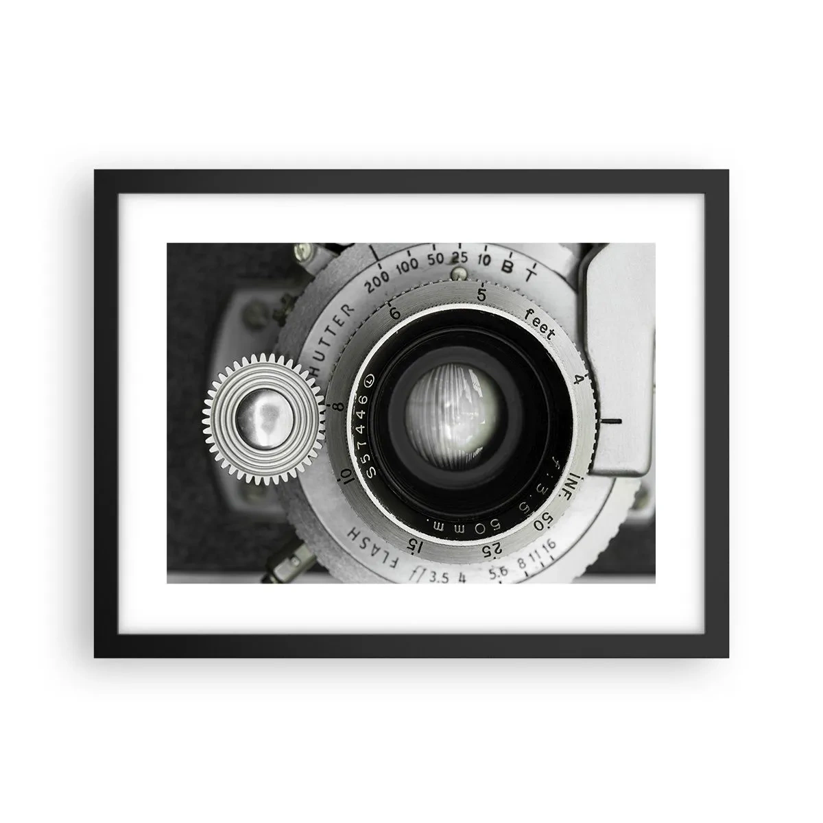 Poster in een zwarte lijst - Een verhaal over Hollywood - 40x30 cm