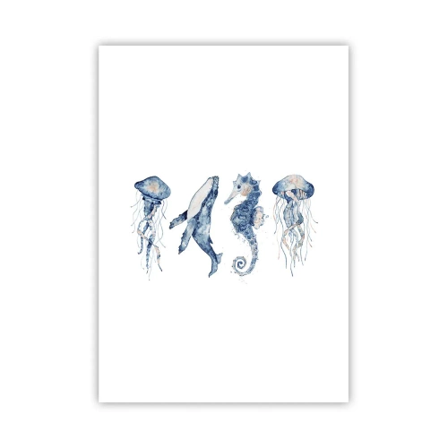 Poster - Zee wonderen - 70x100 cm