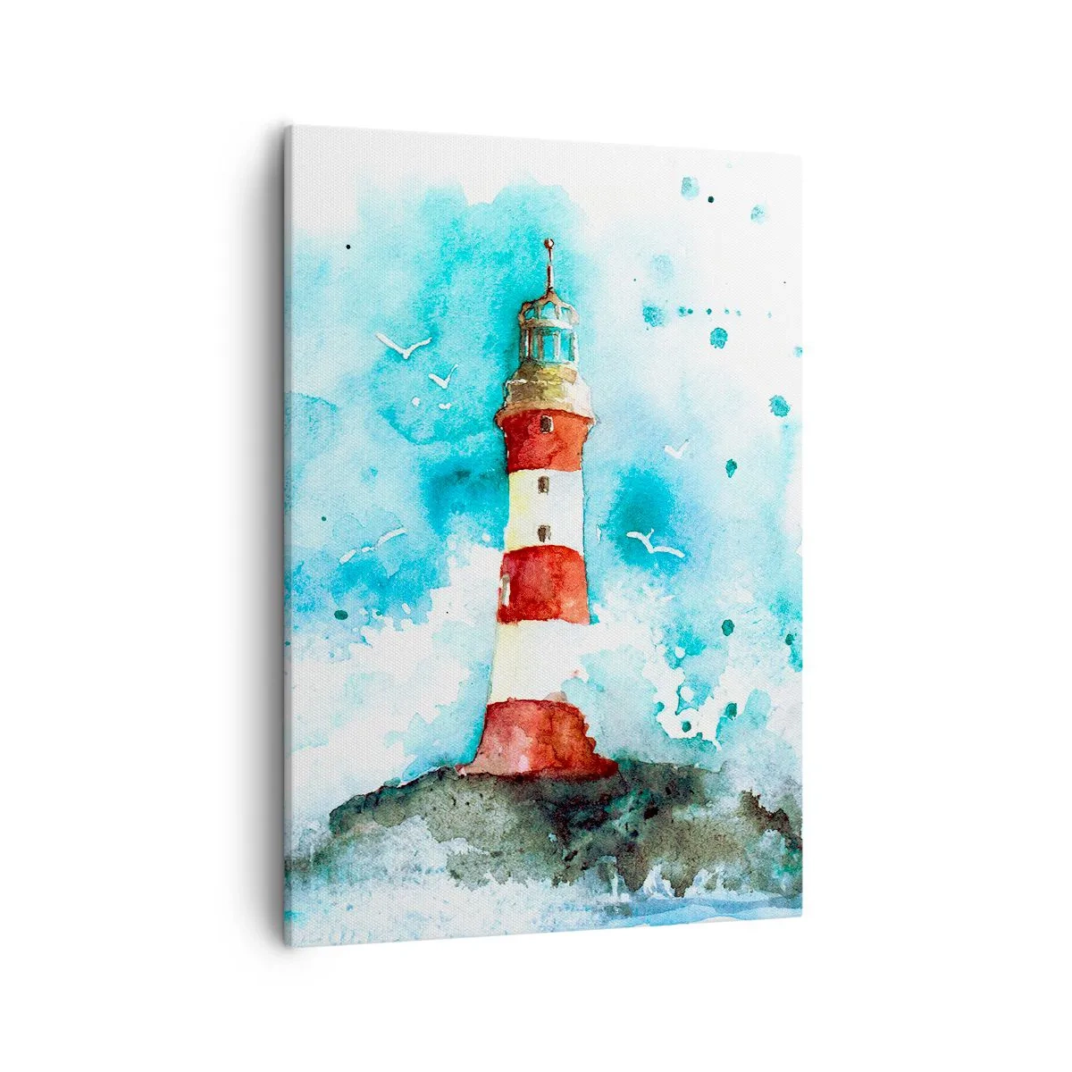Schilderen op canvas - Eenheid van de elementen - 50x70 cm